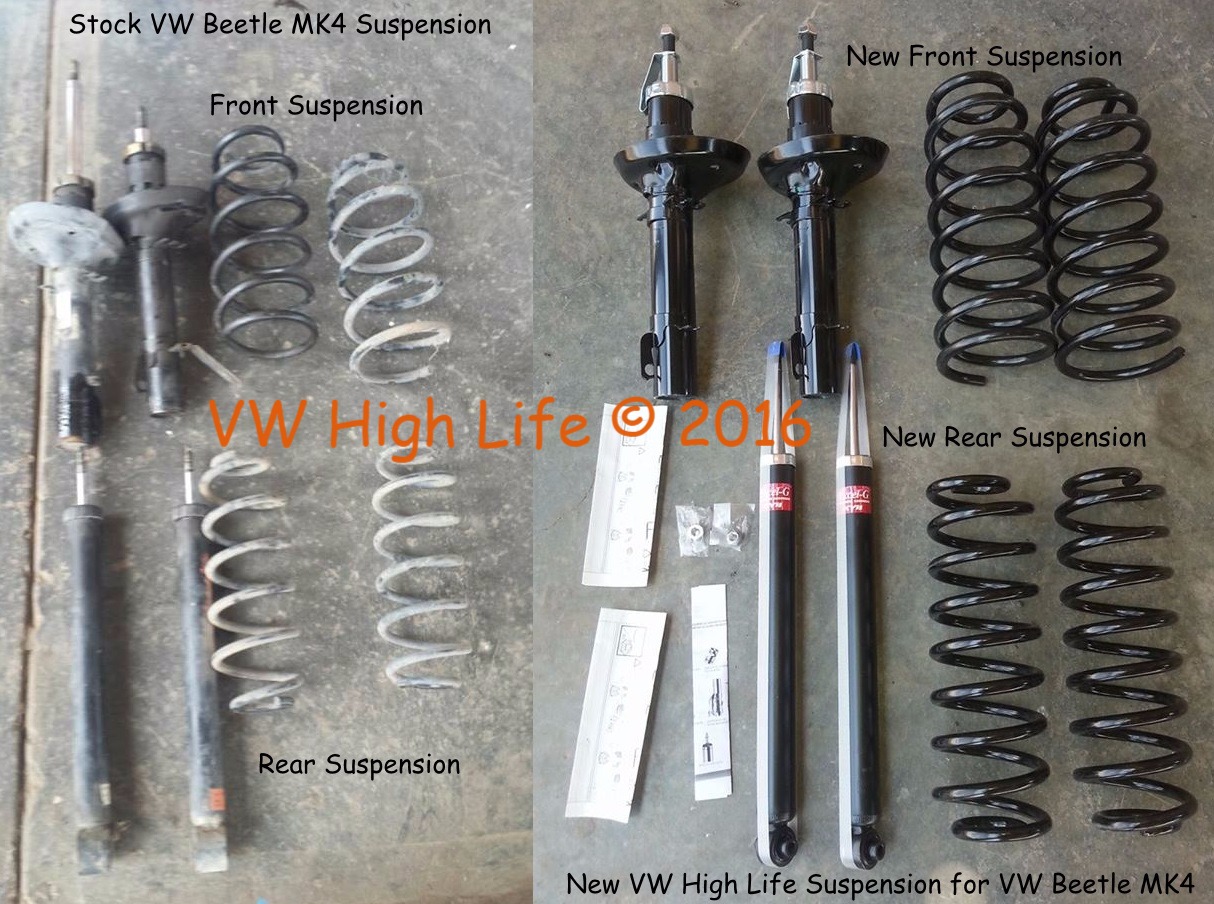 vw beetle suspension lift kit